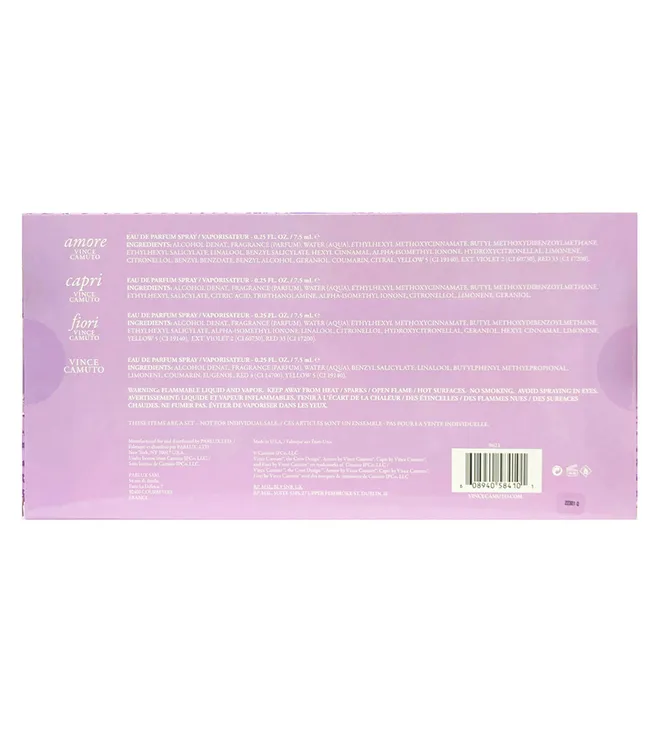 Vince Camuto Womens Coffret Set 0.25 4Pc (FLOREALE;AMORE;FIORI;VINCE CAMUTO)